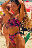 HIBISCUS "SCARLETT" BIKINI SET